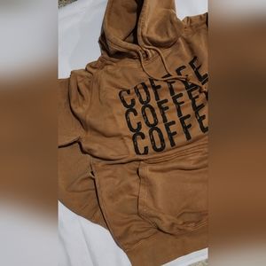 Coffee Coffee Coffee Vintage Raglan Hoodie